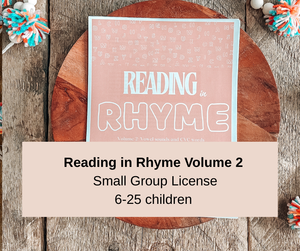 Small Group License for Reading in Rhyme: Volume 2