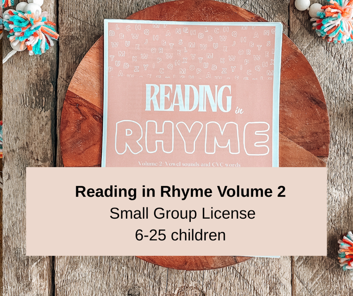 Small Group License for Reading in Rhyme: Volume 2