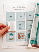 Word Windows: CVC words