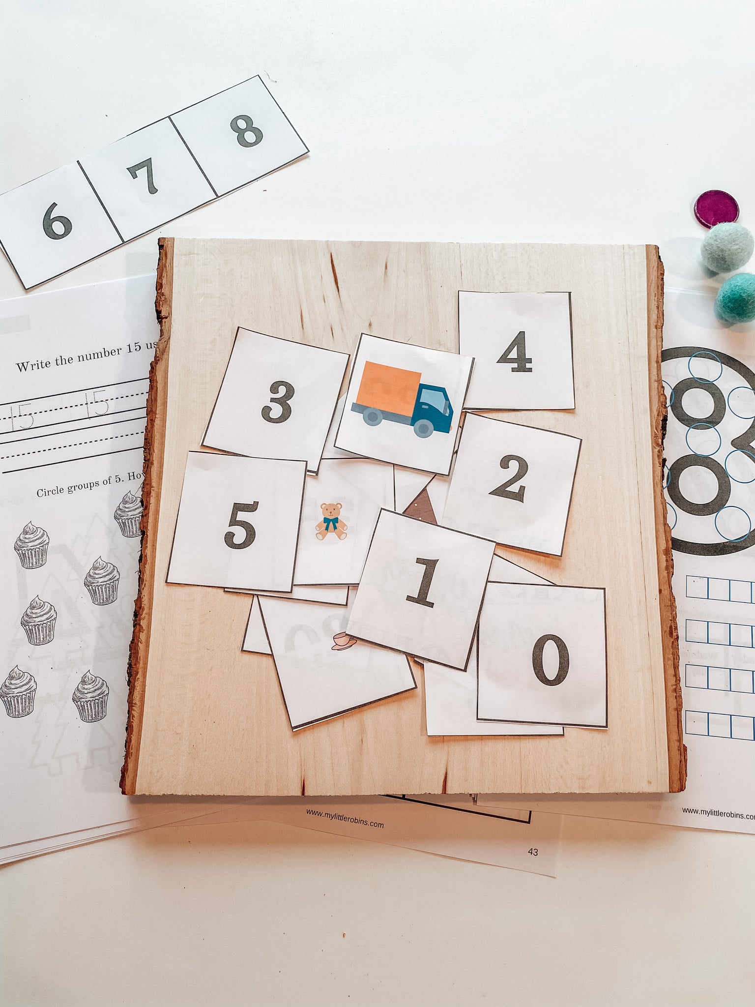 Family Time Math (digital download) – My Little Robins Shop